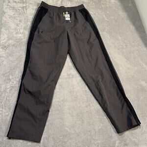 Under Armour UA Sportstyle Woven Pants Mens Large Grey Athletic Tapered Pants